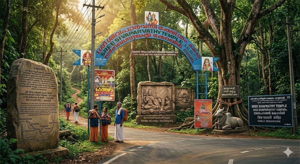 Kaalaketti sacred offering point view