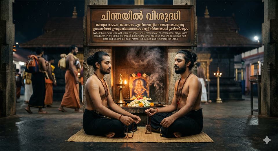 Post-pilgrimage return journey and sacred conclusion of the vow